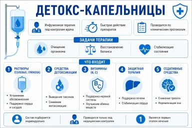 Капельница от наркотиков на дому в Рошале