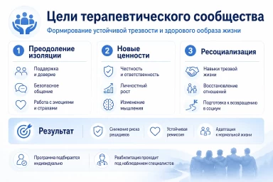 Терапевтическое сообщество в Рошале
